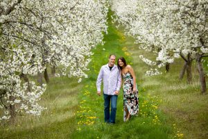 An Old Mission Engagement by photographer Thomas Kachadurian