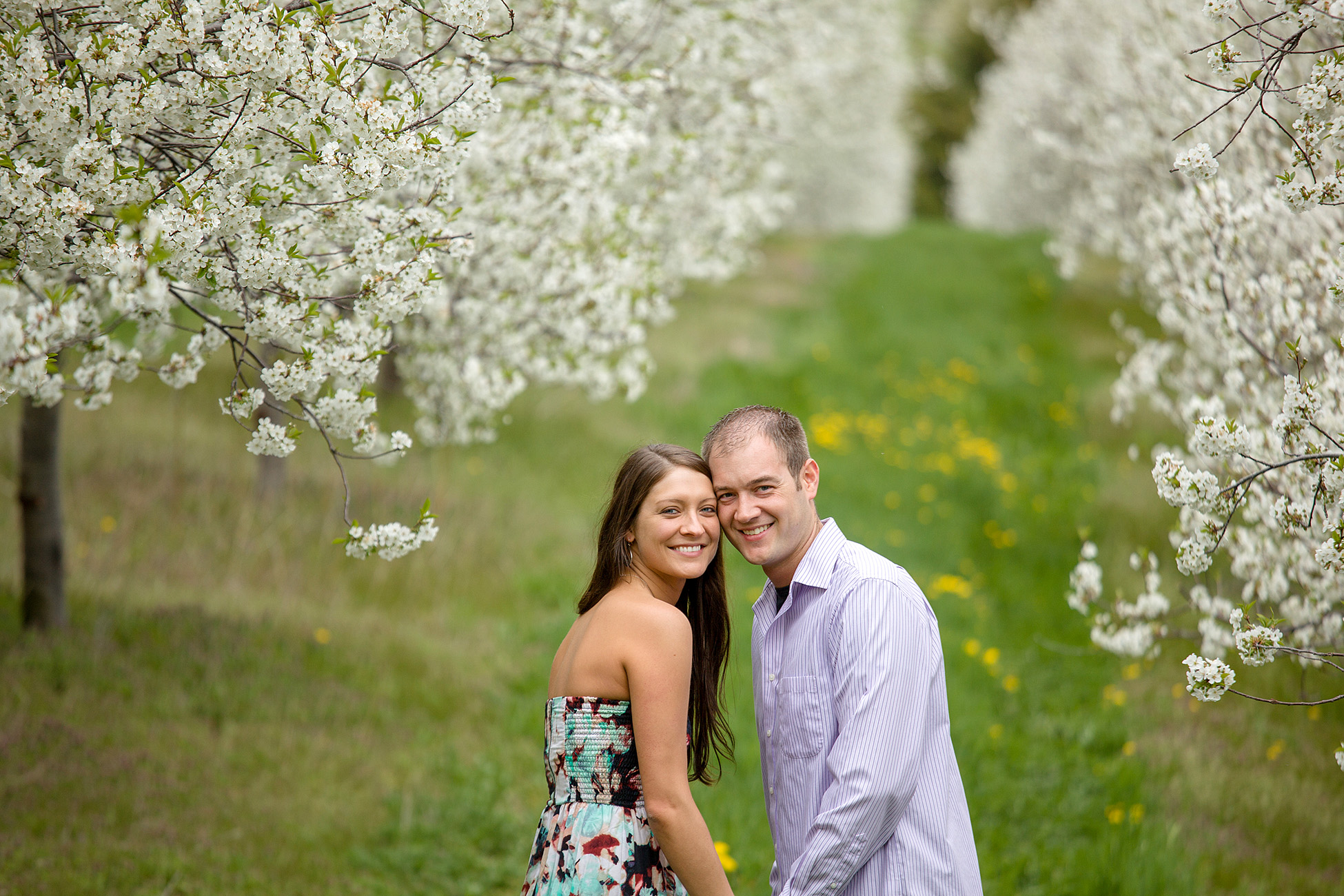 An Old Mission Engagement by photographer Thomas Kachadurian