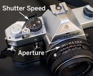 Shutter and Aperture dial example by Thomas Kachadurian